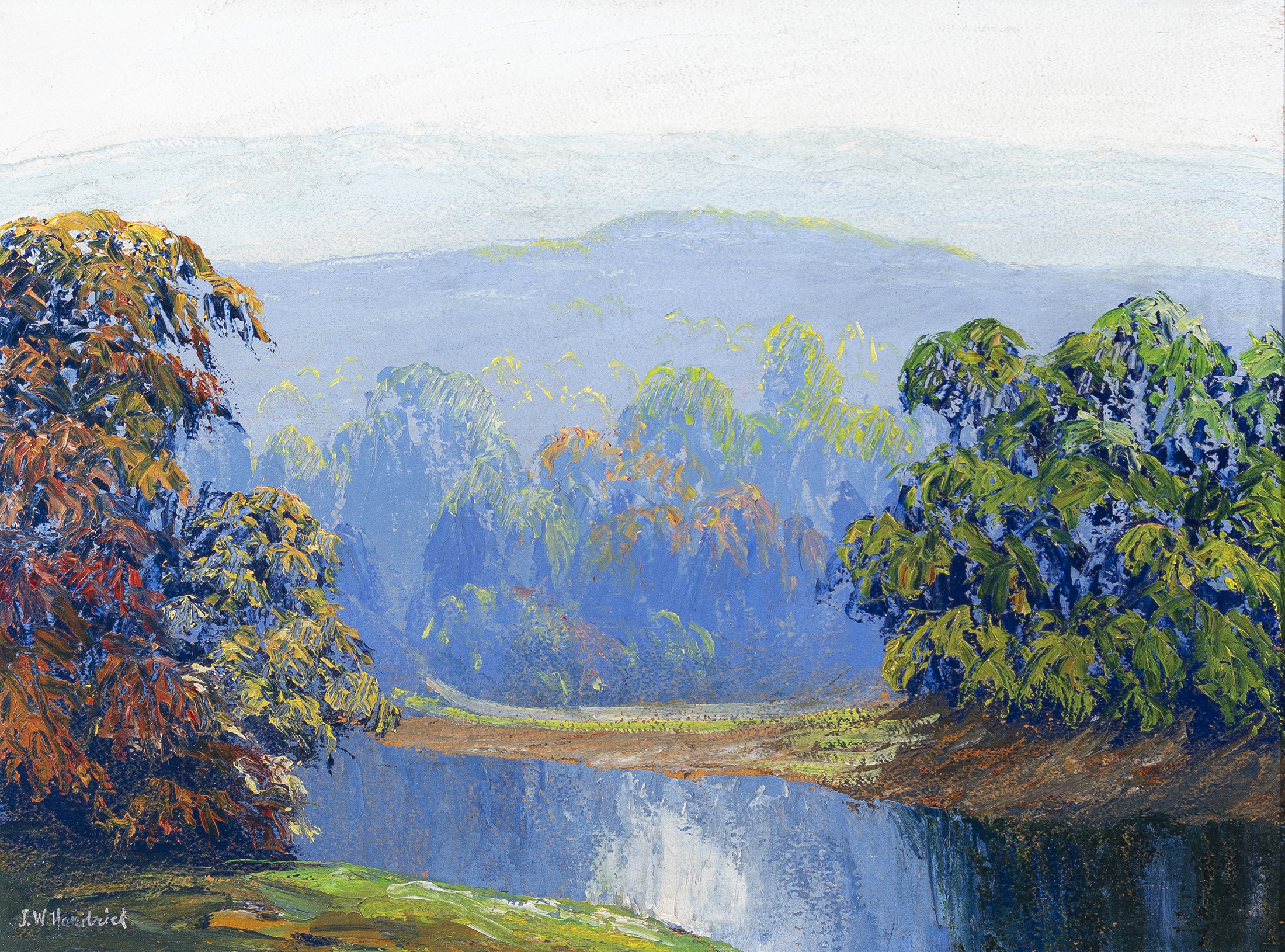 A Landscape In Autumn.