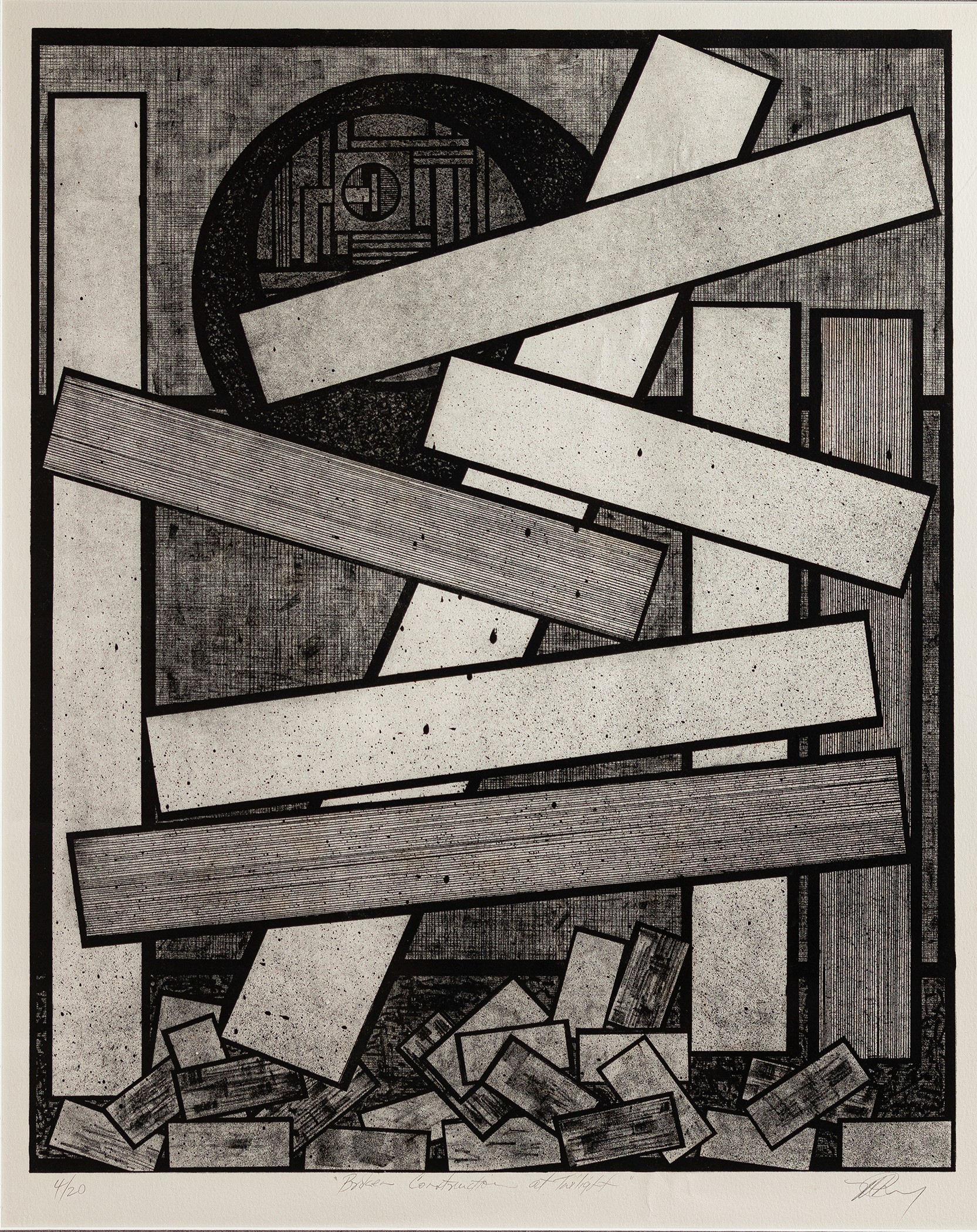 An Original Lithograph By Mavis Pusey